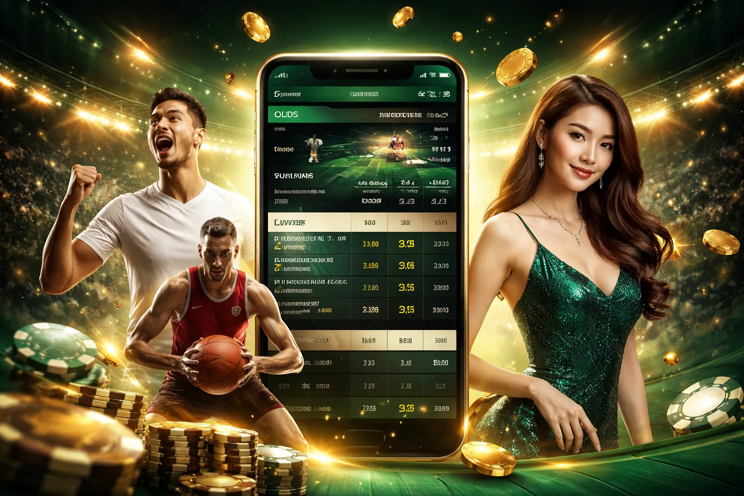 Biểu tượng đa dạng môn thể thao tại 69vin win